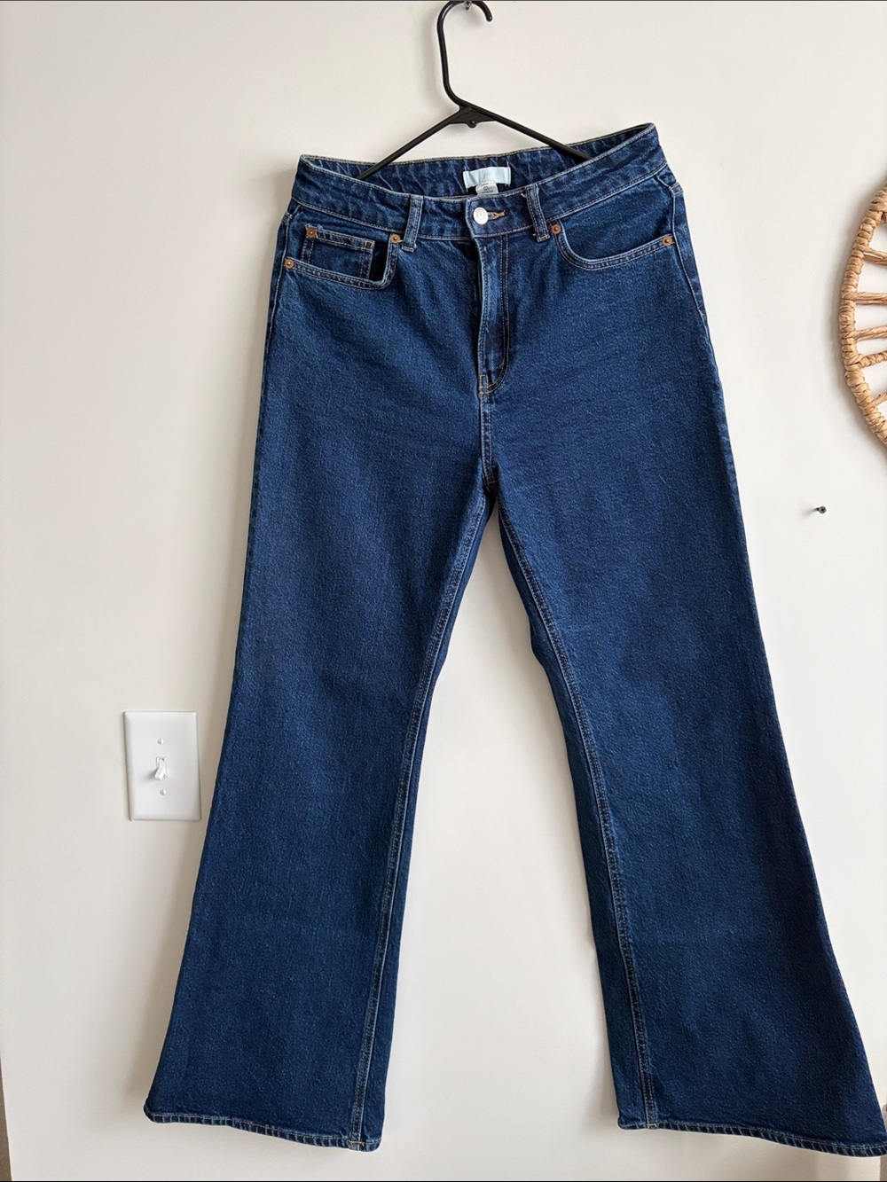 H&M Women's Flare Jeans - Size 38